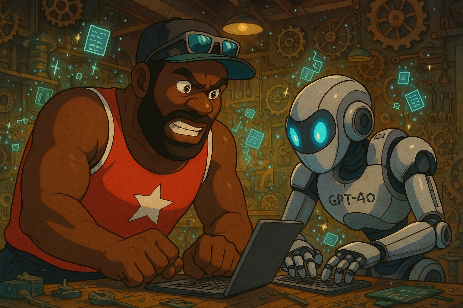 Co-programming with GPT-4o: A Love Story Gone Recursive