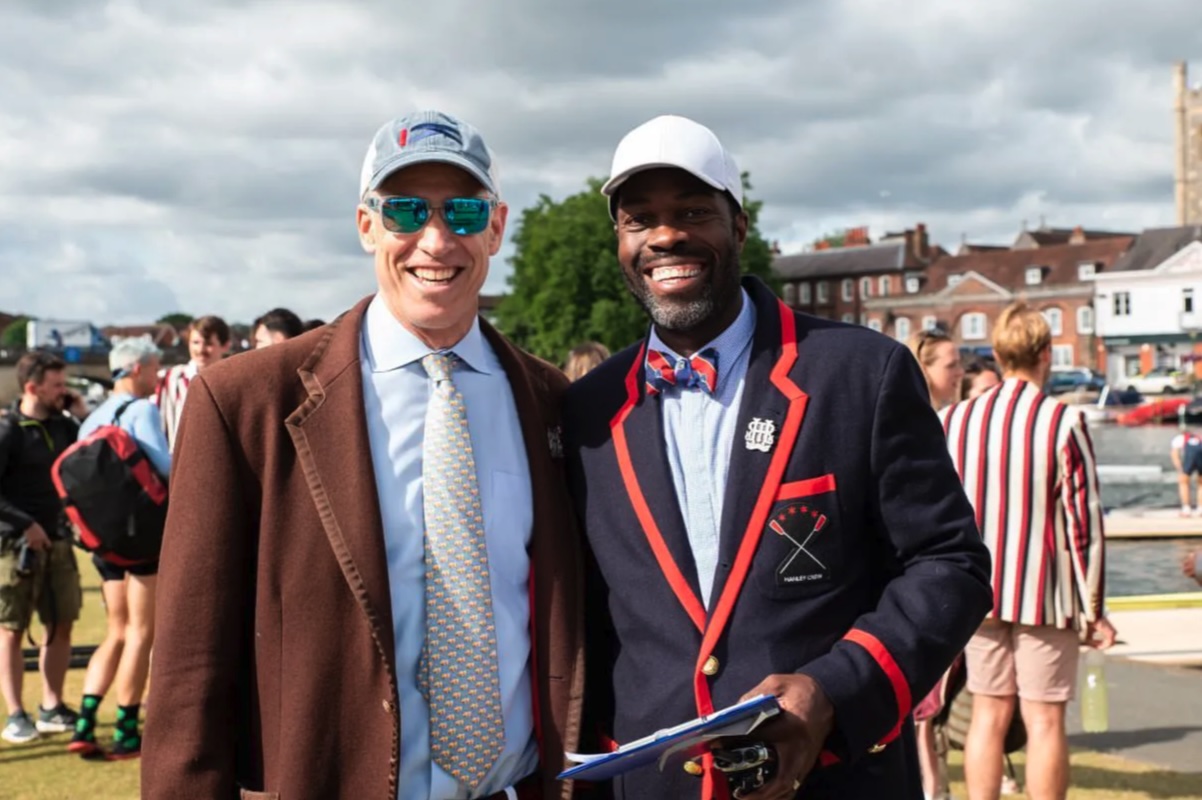 Stewards Jamie Koven and Aquil Abdullah